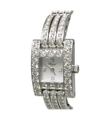 Chopard H Watch Diamond Ladies Watch 106966-1001