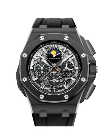 Audemars Piguet Royal Oak Offshore 44 Sapphire dial Black rubber strap Watch 26582CE.OO.A002CA.01