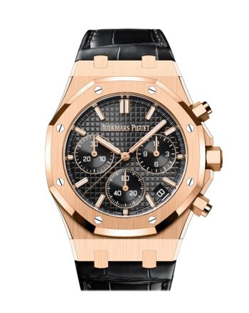 Audemars Piguet Royal Oak Black Rose Gold Watch 26240OR.OO.D002CR.02