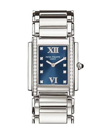 Patek Philippe Twenty four Blue Dial 30mm Ladies Watch 4910/10A-012