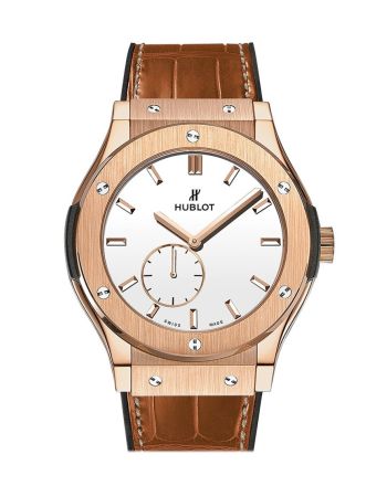 Hublot Classic Fusion 45mm Classico Ultra Thin White Dial Men's Watch 515.OX.2210.LR