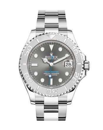 Rolex Yacht-Master 37 Rhodium Dial Automatic Men's Oyster Watch 268622