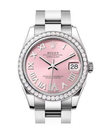 Rolex Datejust 31 Pink Roman Diamond Dial Ladies Watch 278384RBR 278384RBR-0027