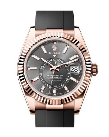 Rolex Sky Dweller 42 Slate Dial Rose Gold Mens Watch 336235