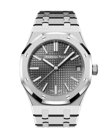 Audemars Piguet Royal Oak 41 Grey Dial 50th Anniversary Watch 15510ST.OO.1320ST.05 DCM