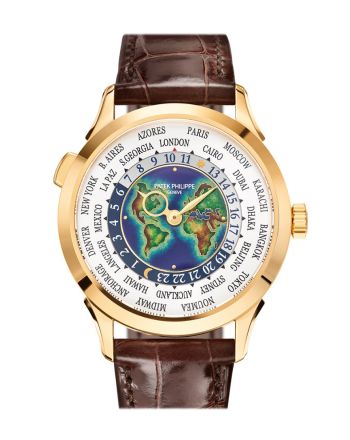 Patek Philippe Complications World Timer GMT White Dial Watch 5231J-001