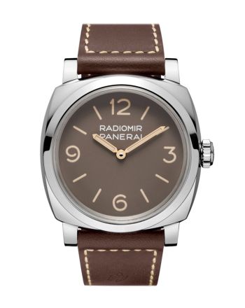 Panerai Radiomir 1940 Brown Dial 47mm Men's Hand Wound Watch PAM00662