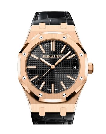 Audemars Piguet Royal Oak 41 Black Dial 50th Anniversary Rose Gold 15510OR.OO.D002CR.01 DCM