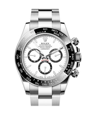 Rolex Daytona 40 White Dial Stainless Steel Mens Watch 126500LN