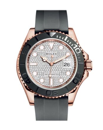 Rolex Yacht-Master 40 Automatic Diamond Set Dial 18kt Everose Gold Watch 126655