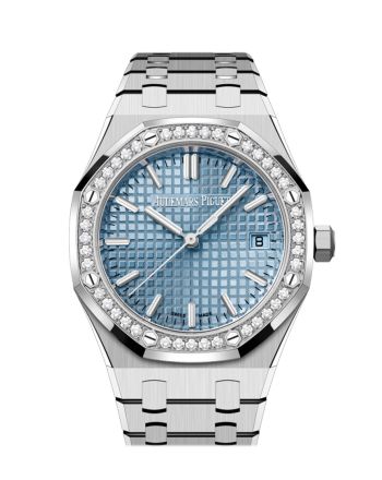 Audemars Piguet Royal Oak 34 Light blue dial Stainless steel Watch 77451ST.ZZ.1361ST.01