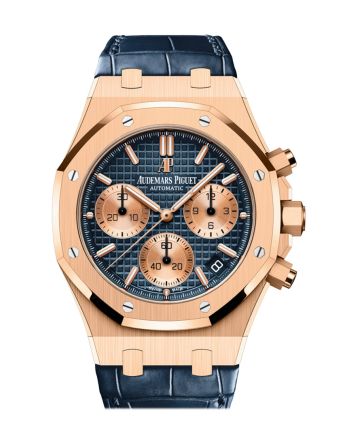 Audemars Piguet Royal Oak 41 Chronograph Blue Dial Rose Gold 26239OR.OO.D315CR.01 DCM