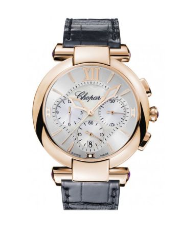 Chopard Imperiale Rose Gold Chrono Silver Dial 384211/5001