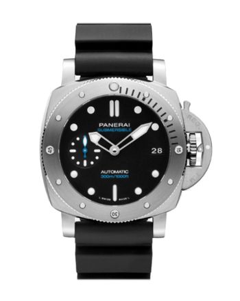 Panerai Submersible Automatic Black Dial Men's Watch PAM00973