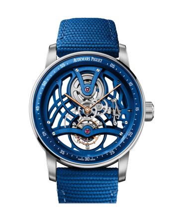 Audemars Piguet CODE 11.59 Tourbillon Openworked Blue ceramic Watch 26600NB.OO.D346KB.01