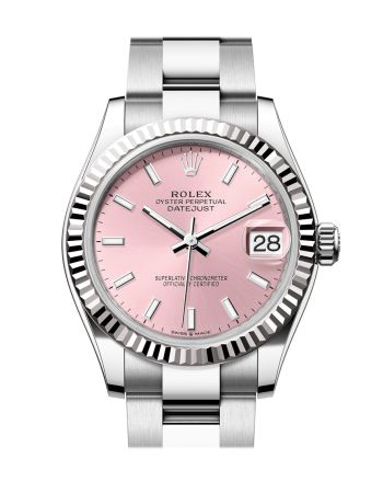 Rolex Datejust 31 Pink Dial Fluted Bezel Ladies Watch 278274 278274-0013