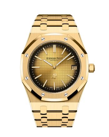 Audemars Piguet Royal Oak 39 Smoked yellow gold-toned dial Gold 16202BA.OO.1240BA.01