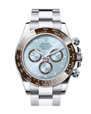 Rolex Daytona 40 Ice Blue Dial Platinum Mens Watch 126506