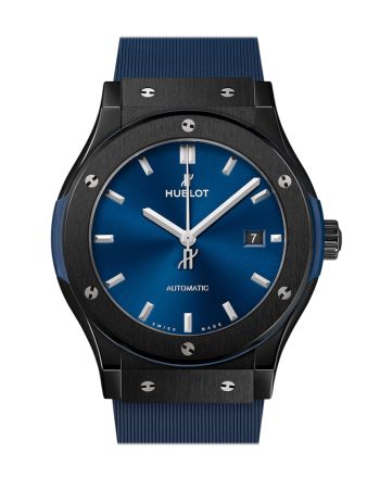 Hublot Classic Fusion Ceramic Blue 42mm Watch 542.CM.7170.RX