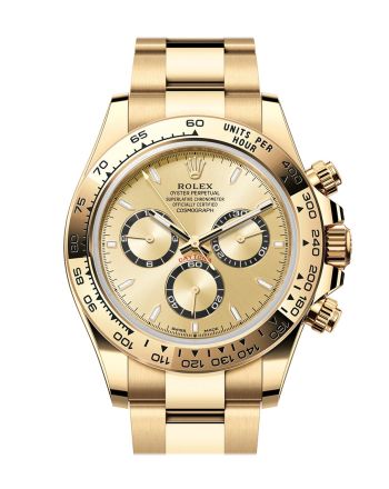 Rolex Daytona 40 Golden Dial Yellow Gold Mens Watch 126508